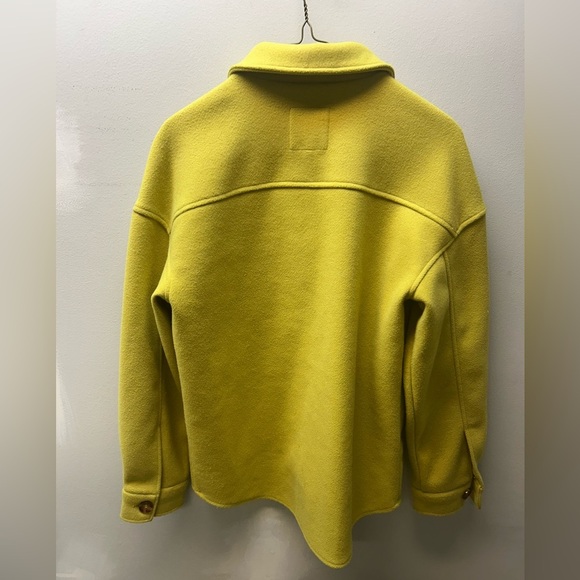 Avec Les Filles Yellow Utility Flannel Shacket - Picture 2 of 3